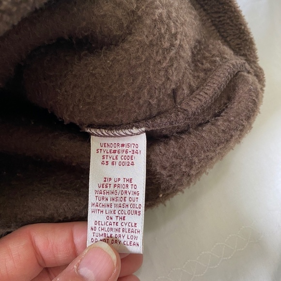 Northern Reflections Embroidered‎ Cardinal Sweater Vest Brown Size Medium - Picture 6 of 10